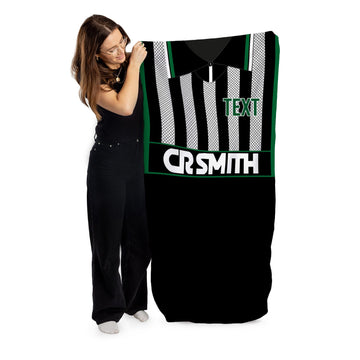 Celtic - 1994 Away Shirt - Personalised Retro Beach Towel - 150cm x 75cm