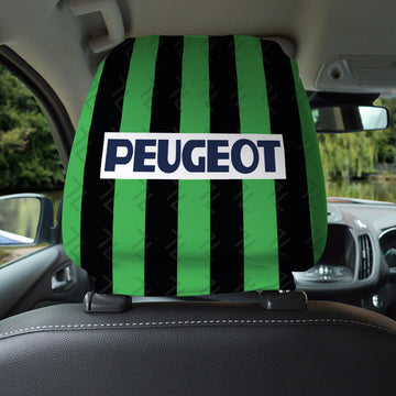 Coventry 1995 Away - Retro Football Shirt - Pack of 2 - Car Seat Headrest Covers