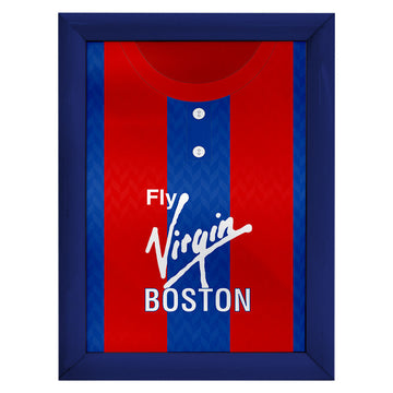 Personalised Crystal Palace - 1991 Home Shirt - A4 Metal Sign Plaque