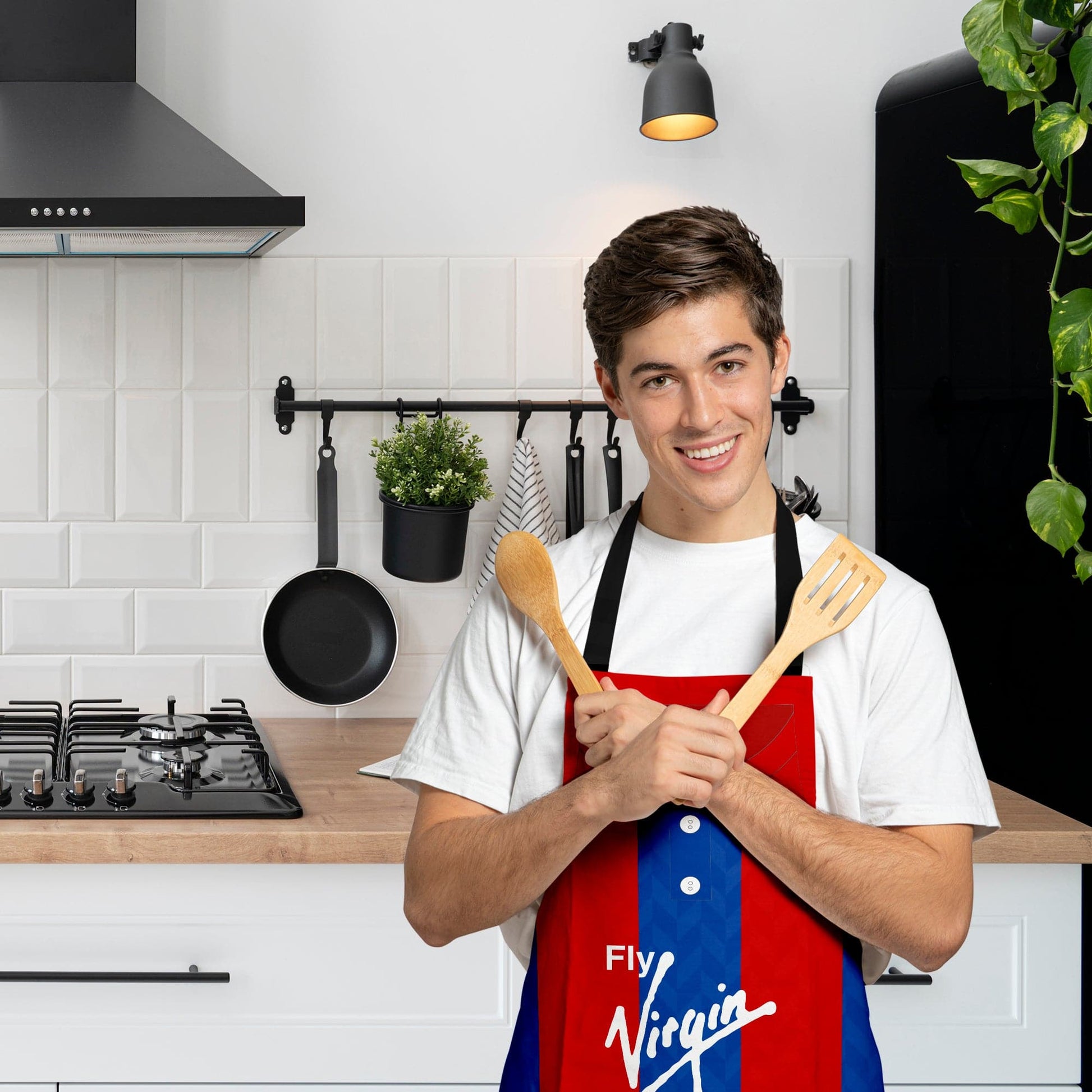 Crystal-Palace - 1991 - HOME Shirt - Personalised Retro Football Apron