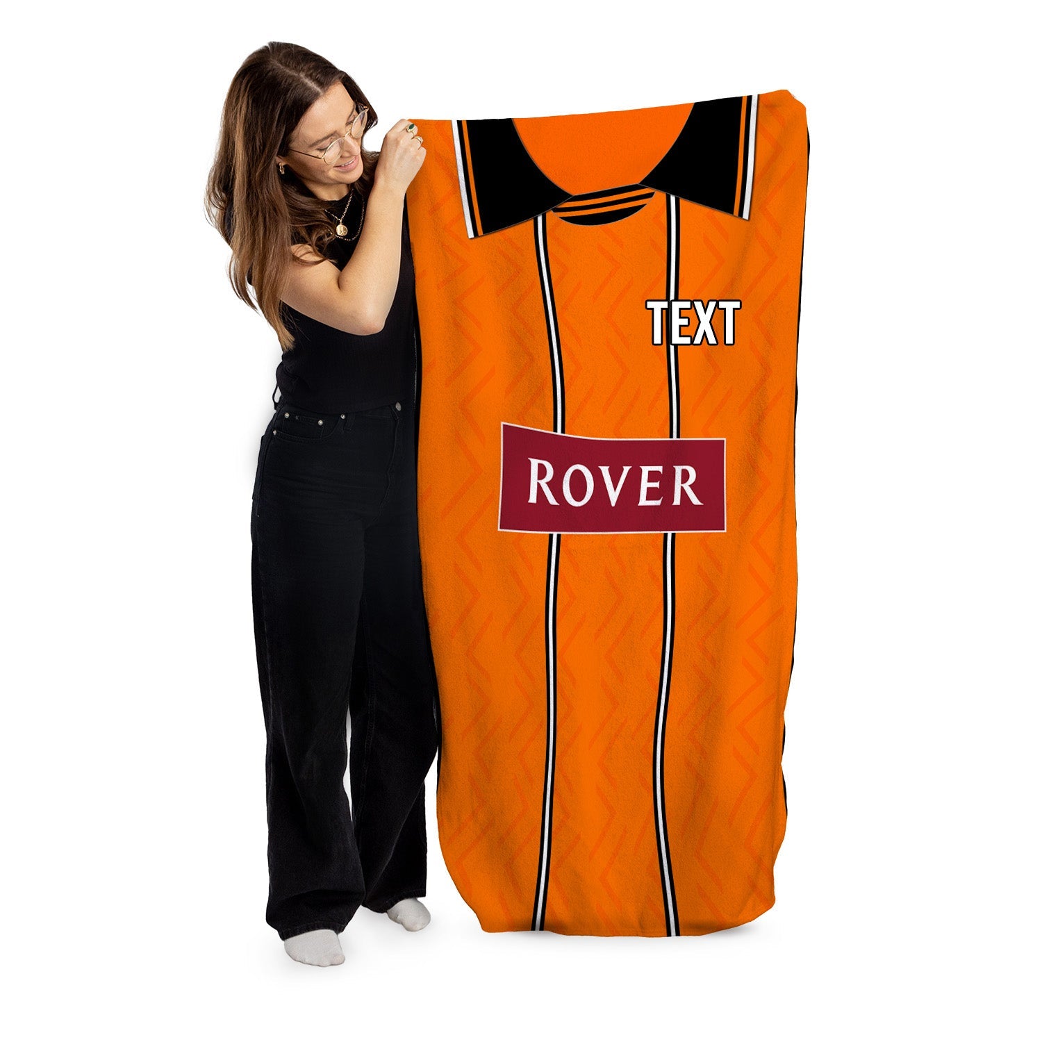 Dundee United 1994 Home Shirt - Personalised Lightweight, Microfibre Retro Beach Towel 