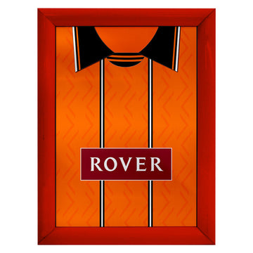 Dundee U Retro United - 1994 Home Shirt - A4 Personalised Metal Sign Plaque - Frame Options Available