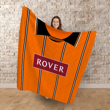 Dundee U Retro United - 1994 Home - Personalised Retro Fleece Blanket 150cm X 150cm