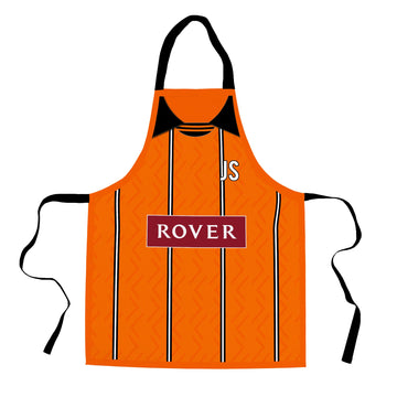 Dundee 1994 Home - Apron Shirt - Personalised Retro Football Novelty Water-Resistant, Lazer Cut (no fraying) Light Weight Adults Apron