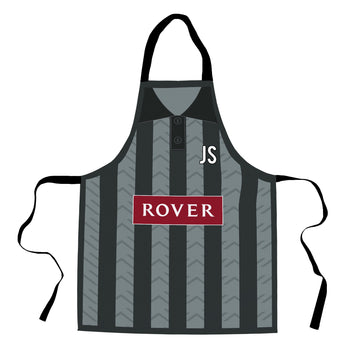 Dundee U Retro United - 1995 Away Apron Shirt - Personalised Retro Football Adults Apron