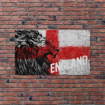 England - St George - Lion Sketch - Euros 2021