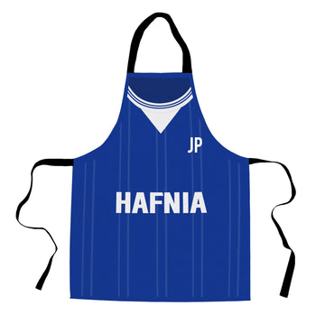 Everton - 1984 Home Shirt - Retro Football Novelty Water-Resistant, Lazer Cut (no fraying) Light Weight Adults Apron