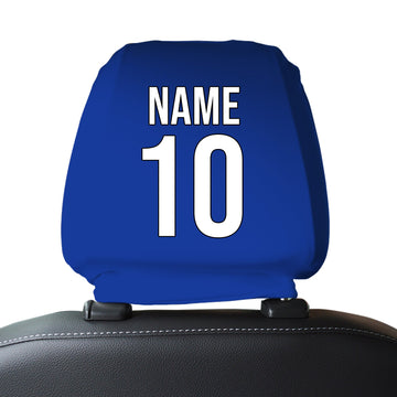 Everton 1984 Home - Retro Football Shirt - Pack of 2 - Car Seat Headrest Covers