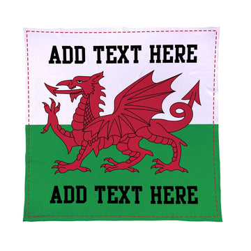 Personalised Wales - Fleece Blanket