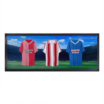 Southampton Retro Hanging Football Shirts - Personalised Bar Runner