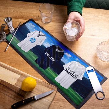 Tottenham Retro Hanging Football Shirts - Personalised Bar Runner