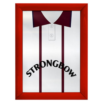Heart of Midlothian Retro 1994 Away Shirt - A4 Personalised Metal Sign Plaque - Frame Options Available