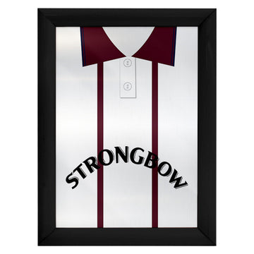 Hearts 1994 Away Shirt - A4 Personalised Metal Sign Plaque