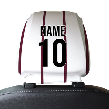Heart of Midlothian Retro 1994 Away - Retro Football Shirt - Pack of 2 - Car Seat Headrest Covers