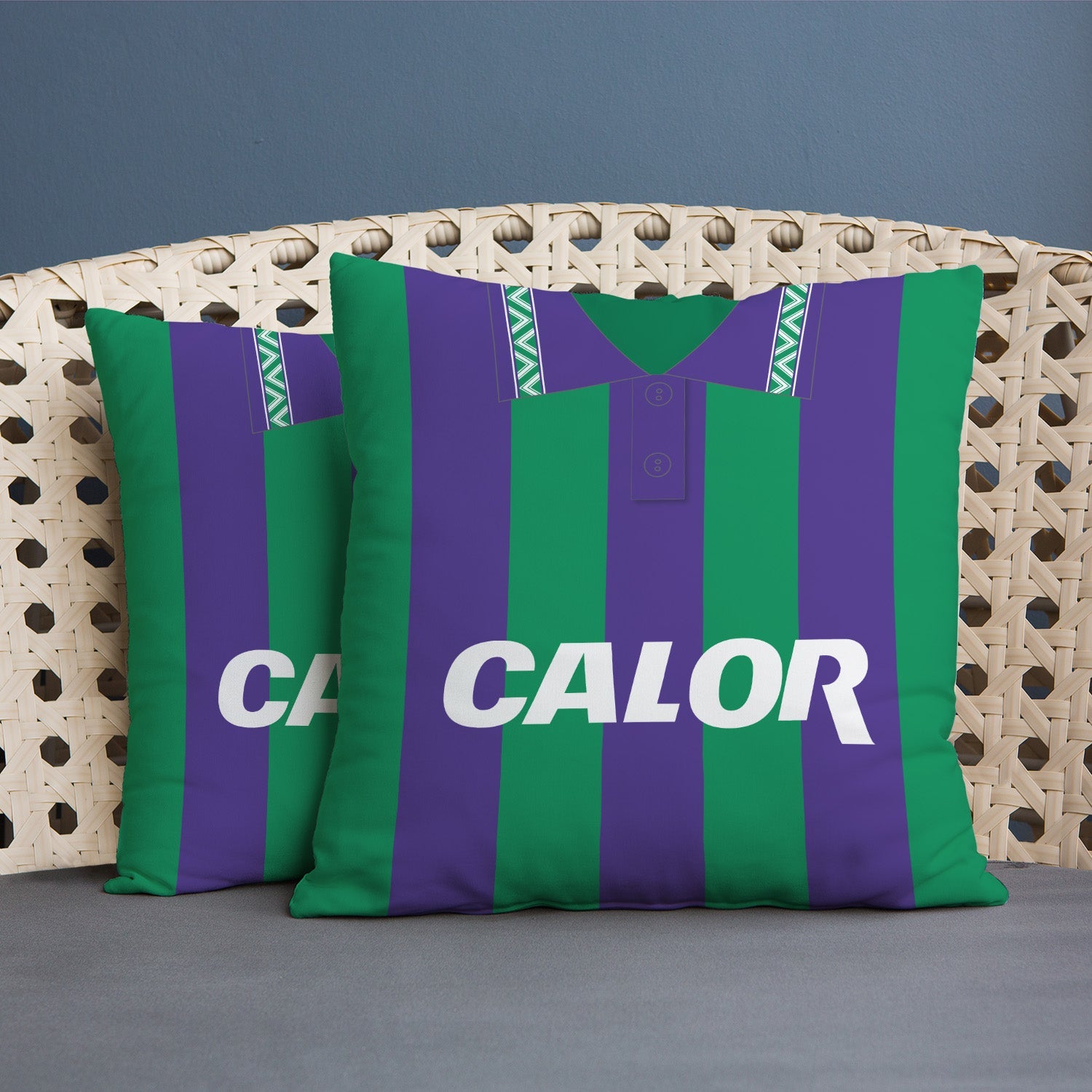 Hibernian 1994 Away Shirt - 45cm or 61cm Retro Cushion