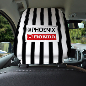 St Mirren Retro 1995 Home Shirt - Retro Football Shirt - Pack of 2 - Car Seat Headrest Covers