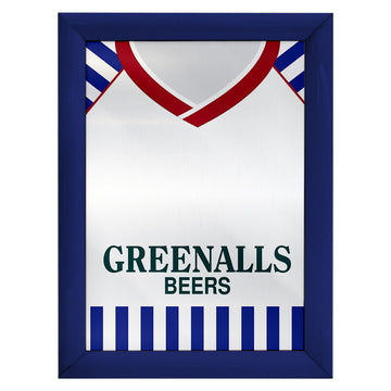 Personalised Huddersfield - 1987 Home Shirt - A4 Metal Sign Plaque