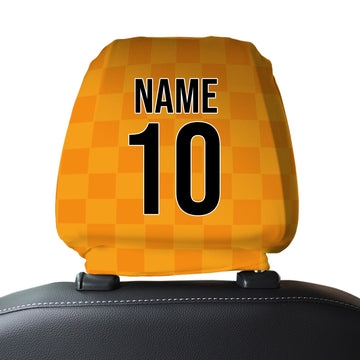 Hull Retro 1998 Home - Retro Football Shirt - Pack of 2 - Car Seat Headrest Covers