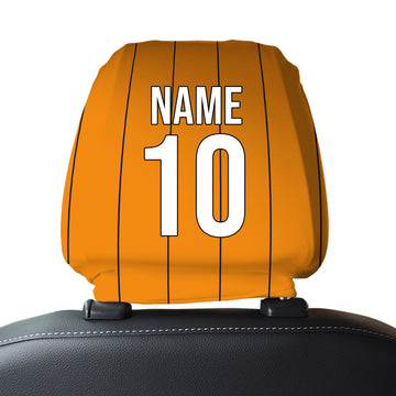 Hull Retro 2009 Home - Retro Football Shirt - Pack of 2 - Car Seat Headrest Covers