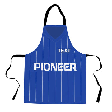 Ipswich Town 1981 Home Shirt - Personalised Retro Football Novelty Water-Resistant, Lazer Cut (no fraying) Light Weight Adults Apron