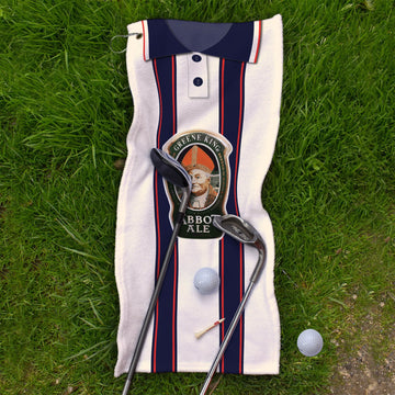 Ipswich Retro 1997 Away Shirt - Retro Lightweight, Microfibre Golf Towel