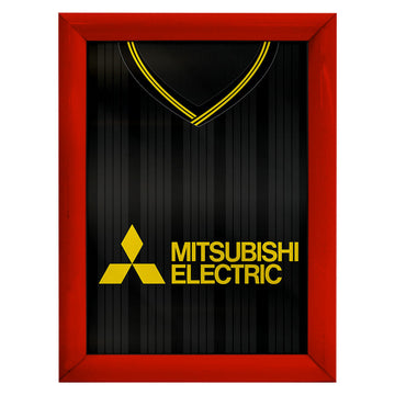 Livingston Retro 1995 Home Shirt - A4 Personalised Metal Sign Plaque - Frame Options Available