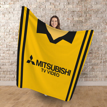 Livingston Retro - 1997 Home - Personalised Retro Fleece Blanket 150cm X 150cm