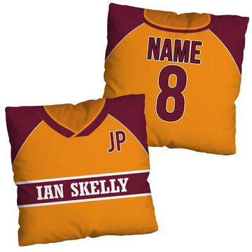 Motherwell Retro 1987 Home Shirt - 45cm or 61cm Retro Cushion