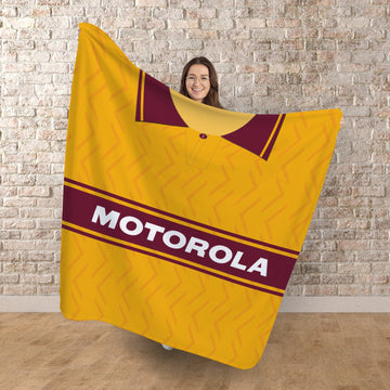 Motherwell Retro 1994 Home - Personalised Retro Fleece Blanket 150cm X 150cm