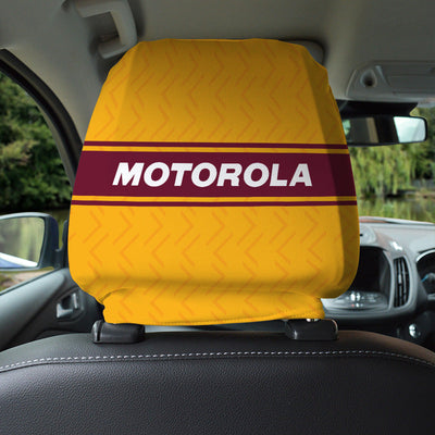 Motherwell 1994 Home - Retro Football Shirt - Pack of 2 - Car Seat Headrest Covers