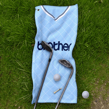 Manchester Blue Retro - 1988 Home - Retro Lightweight, Microfibre Golf Towel