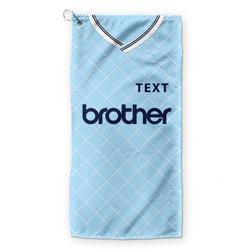 Manchester Blue Retro - 1988 Home - Retro Lightweight, Microfibre Golf Towel