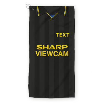 Manchester Red - 1994 Away - Retro Lightweight, Microfibre Golf Towel