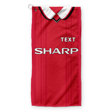 Manchester Red - 1999 Home - Retro Lightweight, MicrofibreGolf Towel
