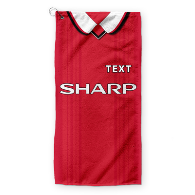 Manchester United - 1999 Home - Retro Golf Towel