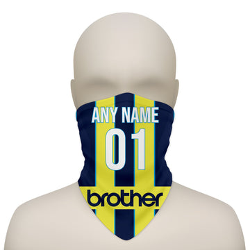 Manchester Blue Retro 1998 Away - Personalised Retro Football Snood