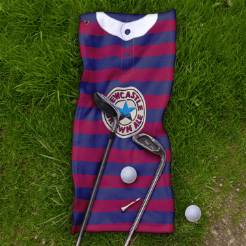 Newcastle - 1996 Away - Retro Lightweight, Microfibre Golf Towel