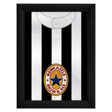 Personalised Newcastle - 1996 Home Shirt - A4 Metal Sign Plaque