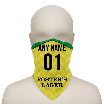 Norwich 1986 Home - Personalised Retro Football Snood