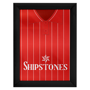 Personalised Nottingham Forest - 1992 Home Shirt - A4 Metal Sign Plaque