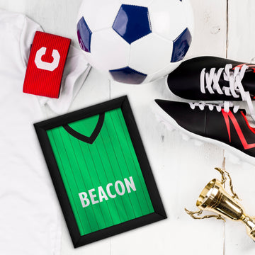 Plymouth Retro 1983 Home Retro Shirt - A4 Personalised Metal Sign Plaque - Frame Options Available