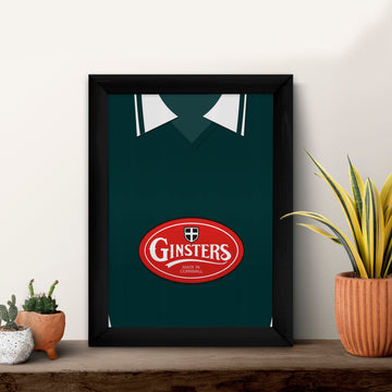 Plymouth Retro 2003 Home Retro Shirt - A4 Personalised Metal Sign Plaque - Frame Options Available