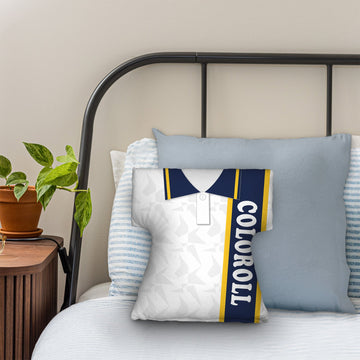 Preston - 1994 Home Shirt - Personalised Retro Shirt Cushion