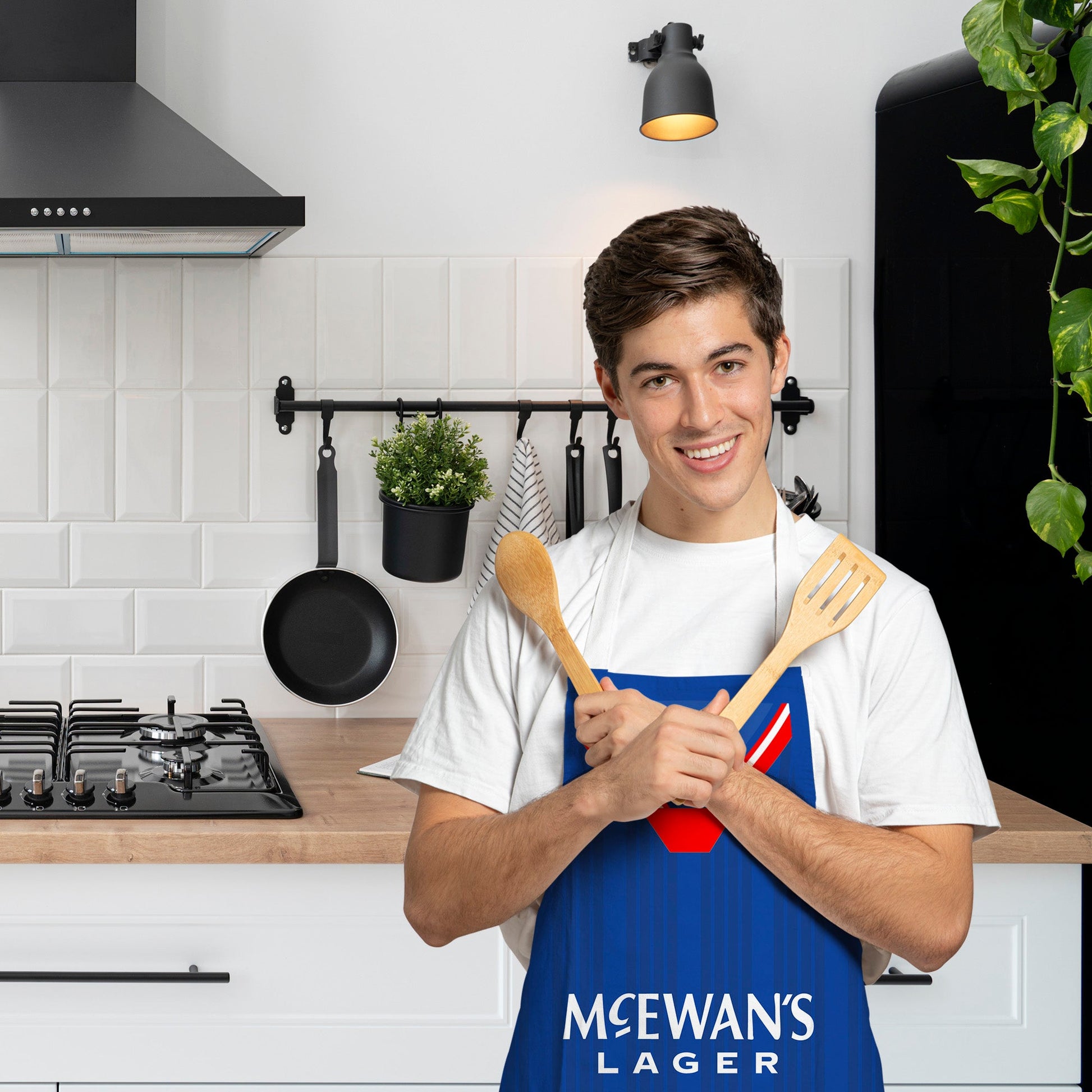 Rangers - 1992 - Home Shirt - Personalised Retro Football Apron