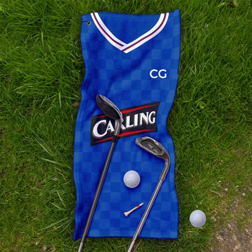 Rangers - 2009 - Home - Retro Lightweight, Microfibre Golf Towel