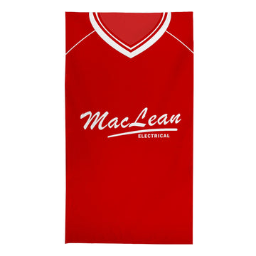 Ross County Retro 2000 Away Shirt - Personalised Lightweight, Microfibre Retro Beach Towel - 150cm x 75cm