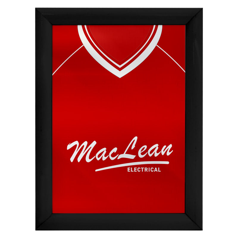 Ross County 2000 Away Shirt - A4 Personalised Metal Sign Plaque