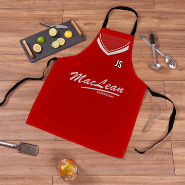Ross County Retro 2000 Away Shirt Apron - Personalised Retro Football Adults Apron