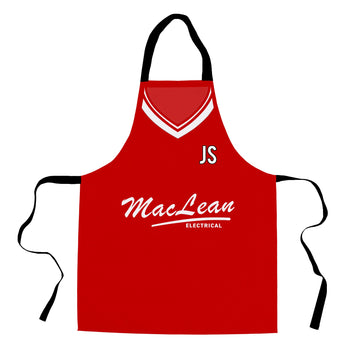 Ross County Retro 2000 Away Shirt Apron - Personalised Retro Football Adults Apron
