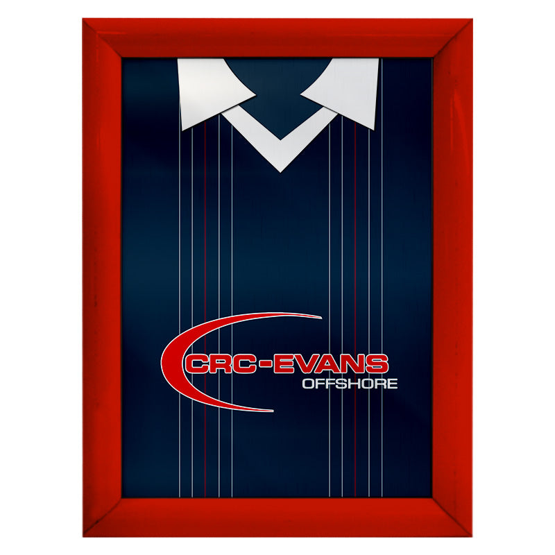 Ross County 2015 Home Shirt - A4 Personalised Metal Sign Plaque 